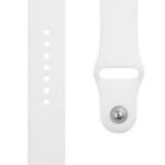 Siksniņa Tactical Apple Silicone Band Watch 1/2/3/4/5/6/7/SE 42/44/45mm White