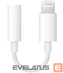 Converter Apple  Lightning to 3.5 mm Headphone Jack Adapter  White 