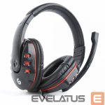 Bezvadu austiņas Gembird  Glossy Black, Gaming headset with volume control, Built-in microphone, 3.5 mm 