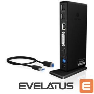 Bezvadu austiņas Raidsonic  ICY BOX IB-DK2241AC Multi Docking Station 