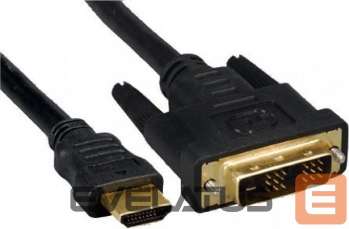 Monitor accessory Gembird Monitoru kabelis HDMI/DVI-DM (18+1) 1.8m