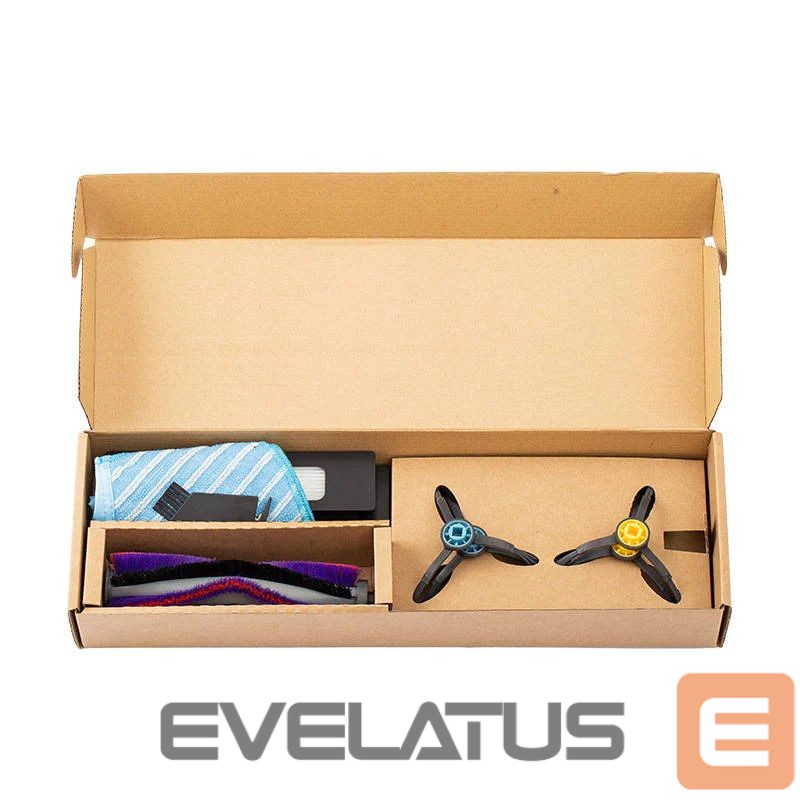 Vacuum cleaner accessory Midea M7 Spare Parts Kit 2x Side Brushes, 1x Cleaning Brush, 2x HEPA, 1x Mopping Cloth, 1x Roller Brush, Suitable for Robot Vacuum Cleaner M7