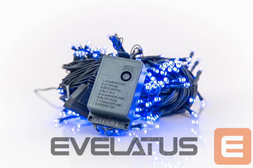 Sisevalgustid N/A Ziemassvētku lampiņu virtene 300LED RS-113 20m. Purple