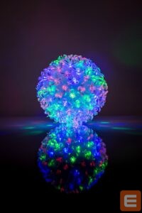 Lights for indoor use iLike N/A Bumba ar puķēm RS-209 100LED D-14cm Multi Color