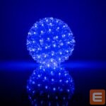 Virtene iekštelpām iLike N/A Bumba ar puķēm RS-209 100LED D-14cm Blue