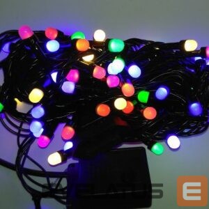 Virtene iekštelpām N/A  100 LED 10m. mini-bumbiņas RS-705M Multi Color