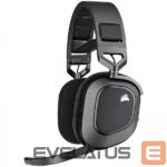 Bezvadu austiņas Corsair  Gaming Headset HS80 RGB WIRELESS Built-in microphone, Carbon, Over-Ear 
