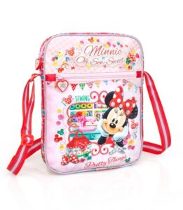 Somas un mugursomas Disney  Premium Plecu soma meitenēm Minnie Pretty Things 3D 33215 Pink