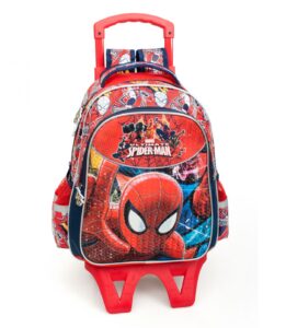 Somas un mugursomas Marvel  Premium Ceļa soma zēniem 2 vienā Ultimate Spiderman 3D Deluxe XL 40210C Red