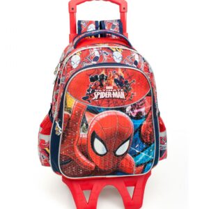 Somas un mugursomas Marvel  Premium Ceļa soma zēniem 2 vienā Ultimate Spiderman 3D Deluxe XL 40210C Red