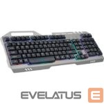 Компьютерная клавиатура Rebeltec Universal Gaming Keyboard Discovery Metal Grey