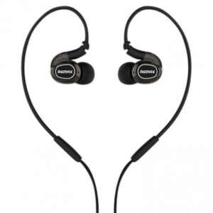 Vadu austiņas Remax Universal RM-S1 Pro Sporty Earphone Black