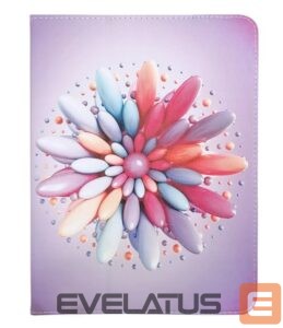 Book case iLike Universal Case candy flower 9-10 