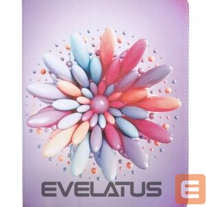 Book case iLike Universal Case candy flower 9-10 