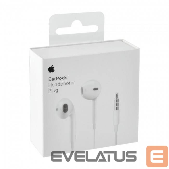 Wired headphones Apple Earpods Headphone 3,5mm White