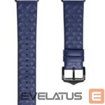 Ремешок Dux Ducis  Strap Leather Watch 7 Band 7/6/5/4/3/2 / SE (41/40 / 38mm) Wristband Bracelet Genuine Leather Bracelet Blue Blue