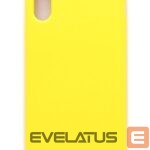 Tagakaaned Evelatus Apple iPhone Xs Premium Soft Touch Silicone Case Light Yellow