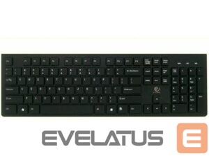 Arvuti klaviatuur iLike  USB ESPIRO Black