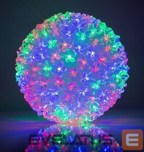 Virtene iekštelpām KL  50 LED bumbinas 2 color in 1 ball Multi Color