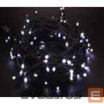 Lauko girlianda N/A  100 LED ielas virtene, zaļš vads, mirgojošie N/A White