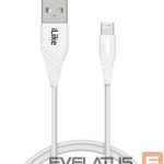 Kabelis iLike - iLike Evelatus Charging Cable for lightning devices CCI01 White