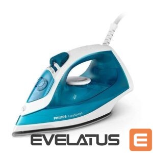 Iron Philips  Iron EasySpeed GC1750/20  Steam Iron, 2000 W, Water tank capacity 220 ml, Continuous steam 25 g/min, Blue 