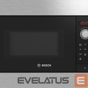 Микроволновая печь Bosch  Microwave Oven BFL623MS3 Built-in, 20 L, 800 W, Stainless steel 