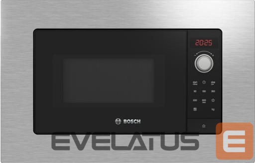 Микроволновая печь Bosch Microwave Oven BFL623MS3 Built-in, 20 L, 800 W, Stainless steel