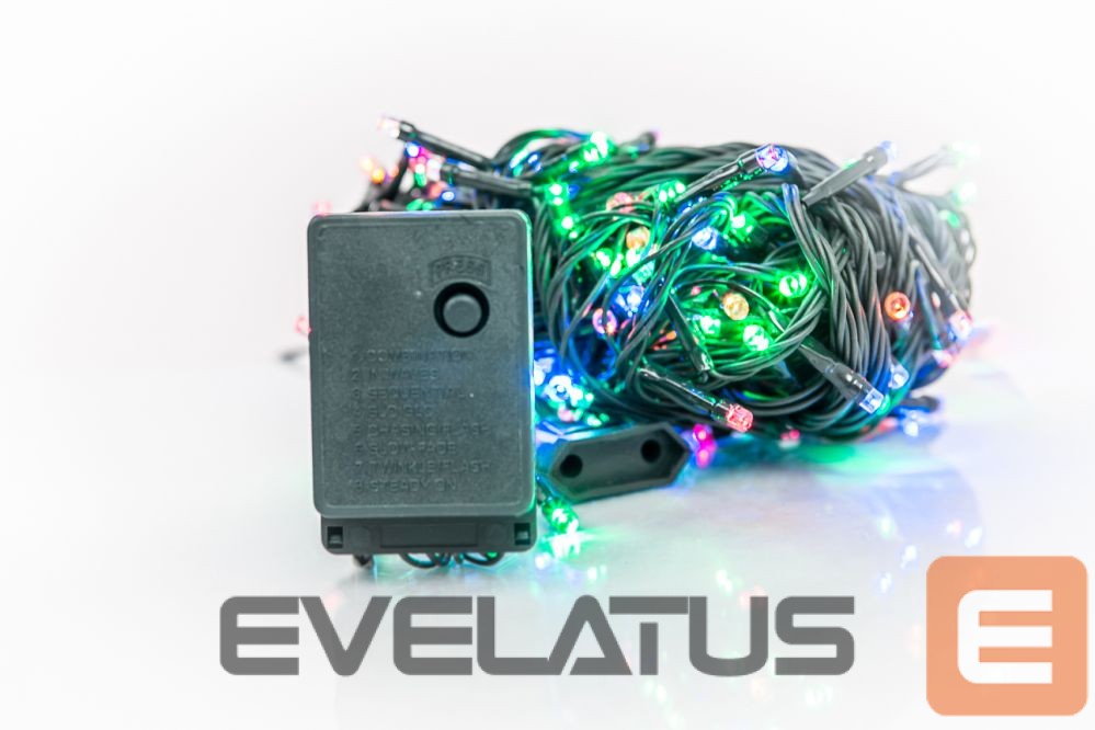 Sisevalgustid N/A Ziemassvētku lampiņu virtene 300LED RS-113 20m. Multi Color