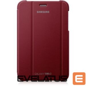 Maciņš grāmata Samsung  GT-P3110/P3100 Galaxy Tab 2 7.0 EFC-1G5SREC Dark Red