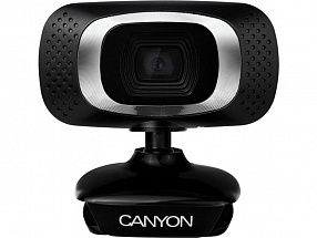 Video camera Canyon  Webcam 720P HD with USB2.0 connector 360 Black