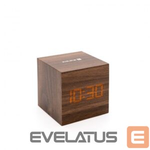 Sienas pulksteņi un pulksteņi interjeram Evelatus - Evelatus Multifunctional Clock EMC02 Wooden