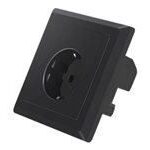 Barošanas bloks Lanberg  LANBERG AC-WS01-USB2-F-B AC Wall Socket 