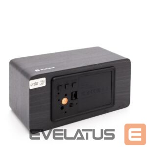 Seina- ja sisekellad Evelatus - Evelatus Multifunctional Clock EMC01 Black