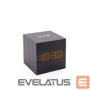Wall and interior clocks Evelatus  Evelatus Multifunctional Clock EMC02 Black