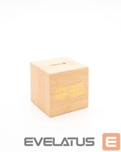 Sienas pulksteņi un pulksteņi interjeram Evelatus - Evelatus Multifunctional Clock EMC02 Yellow