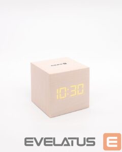 Sienas pulksteņi un pulksteņi interjeram Evelatus - Evelatus Multifunctional Clock EMC02WH White