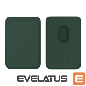 Case universal pocket Evelatus Universal iPhone Genuine leather wallet with MagSafe Dark Green