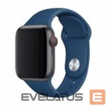 Dirželis Devia Apple Watch 44mm / 42mm Strap Deluxe Sport Blue Horizon