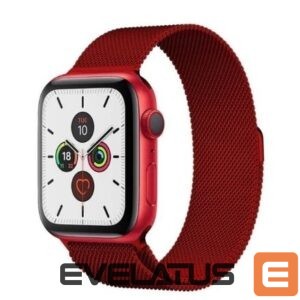 Siksniņa iLike  Magnetic Strap Watch 7 45mm Magnetic Wristband Bracelet Bangle Red