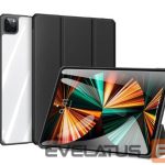 Book case Dux Ducis Apple Copa case for iPad Pro 12.9 2021/2020/2018 smart cover Black