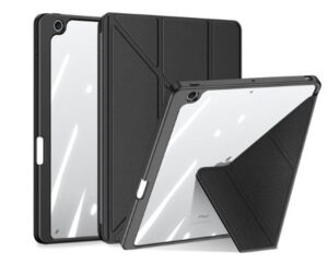 Kaaned Dux Ducis  Magi case for iPad 10.9 2022 (10 gen.) cover with stylus holder smart cover stand Black