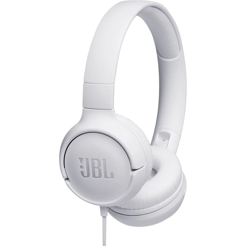 Wired headphones JBL T500 White