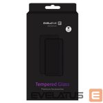 Protective glass Evelatus Samsung Galaxy A14 4G / A14 5G 0.33 Flat Clear Glass Japan Glue Anti-Static Black