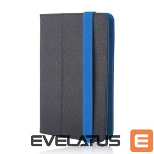 Maciņš grāmata GreenGo  Universal Case Orbi for Tablet 7-8 Black Blue