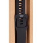 Rihm Tactical Apple Watch 42mm / 44mm Silicone Band with Buckle Black