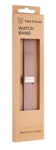 Siksniņa Tactical Apple Watch 38/40/41mm Slim Stainless Steel Strap Rose