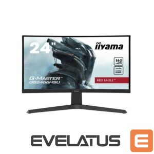 Monitors Iiyama - Red Eagle Gaming Monitor G-Master GB2466HSU-B1 24, 1920 x 1080, 16:9 Black