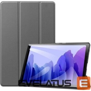 Book case Evelatus  Galaxy Tab A7 10.4 (2022) with imitate microfiber inside Silver