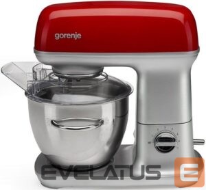 Mixers and blenders GORENJE  Kitchen machine MMC1000RLR	 Number of speeds 7, 1000 W, Bowl capacity 4.5 L, Aluminium, Stainless Steel/Red 